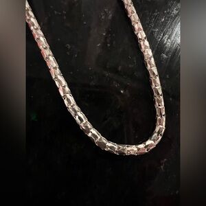 Italian stamped 925 Sterling Silver Snake Chain Necklace